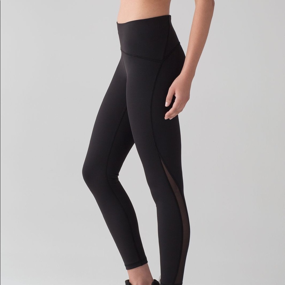 Lululemon Train Times Black 7/8 Pant